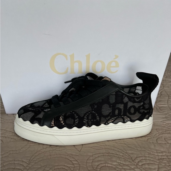 Chloe’ sneakers worn twice. Excellent condition. In the box a great sneaker - Picture 2 of 5